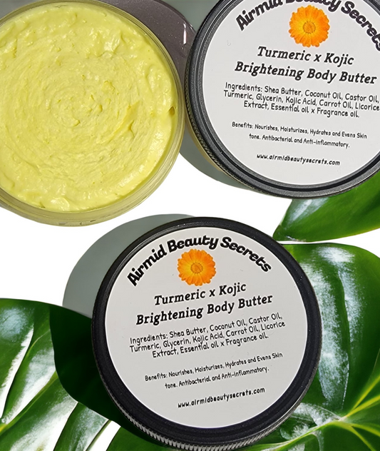 Turmeric & Kojic Brightening Body Butter