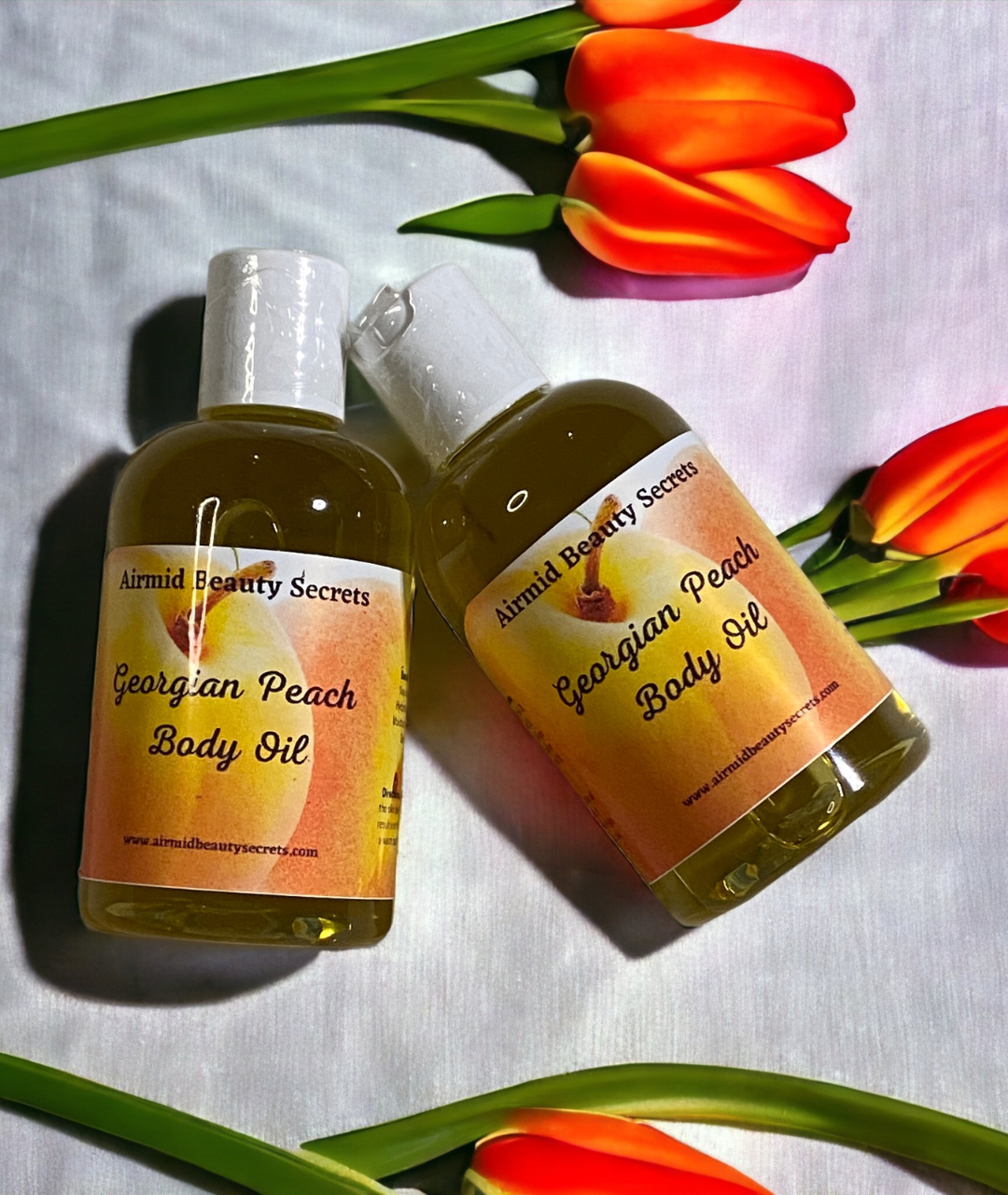 Georgian Peach Body Oil -4oz