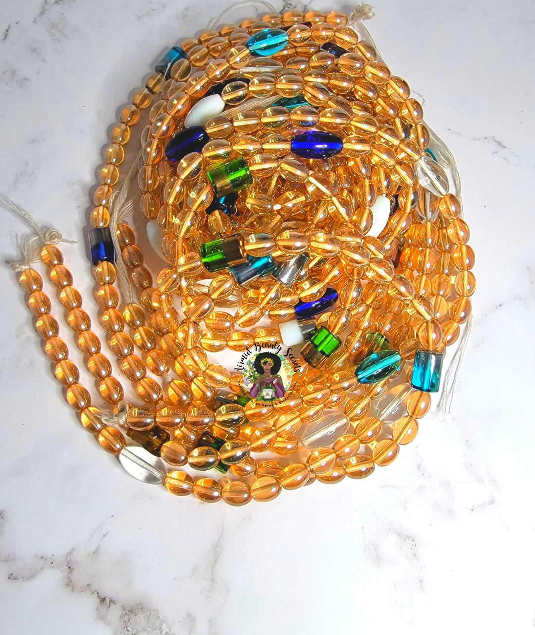 Goddess Energy Waist Beads (Tie On )